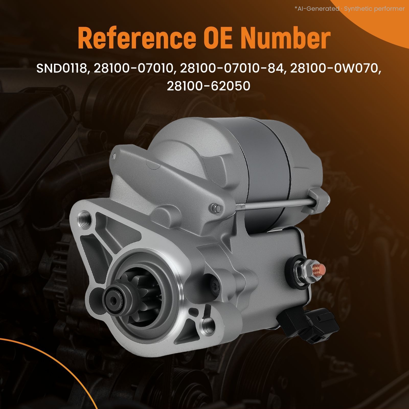 Motorcycle Starter Motor - Motor de arranque de 12 V