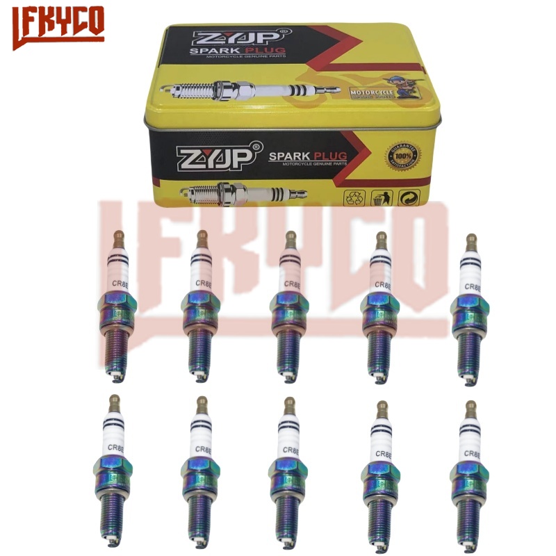 Motorcycle Spark Plug - 10 Uds CR8E antorcha de iridio