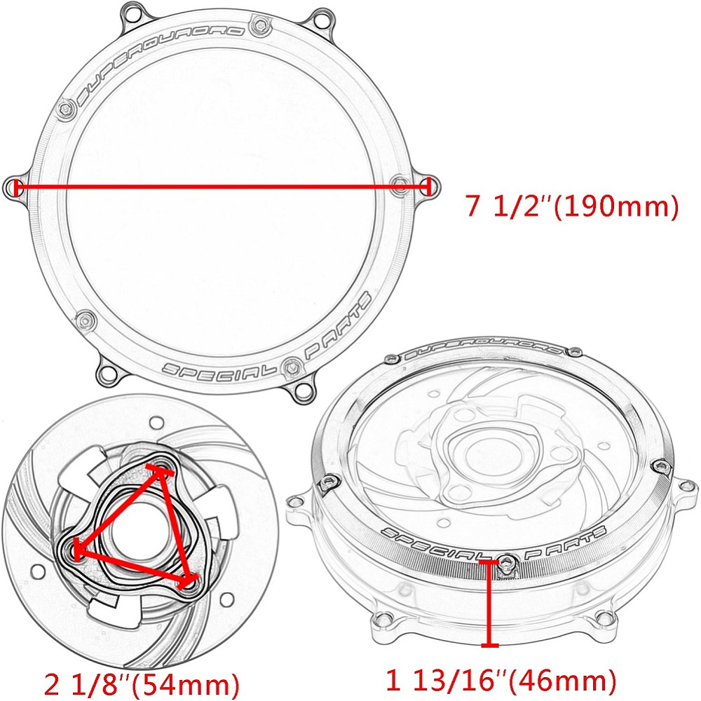 Cubierta de embrague de motor  - Motorcycle Stator reseña y precio