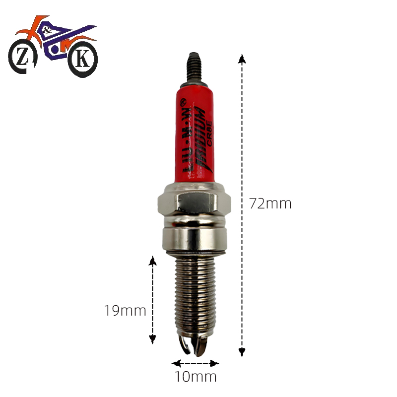 1 Uds CR8E 3 electrodos EFI mo - Motorcycle Spark Plug reseña y precio